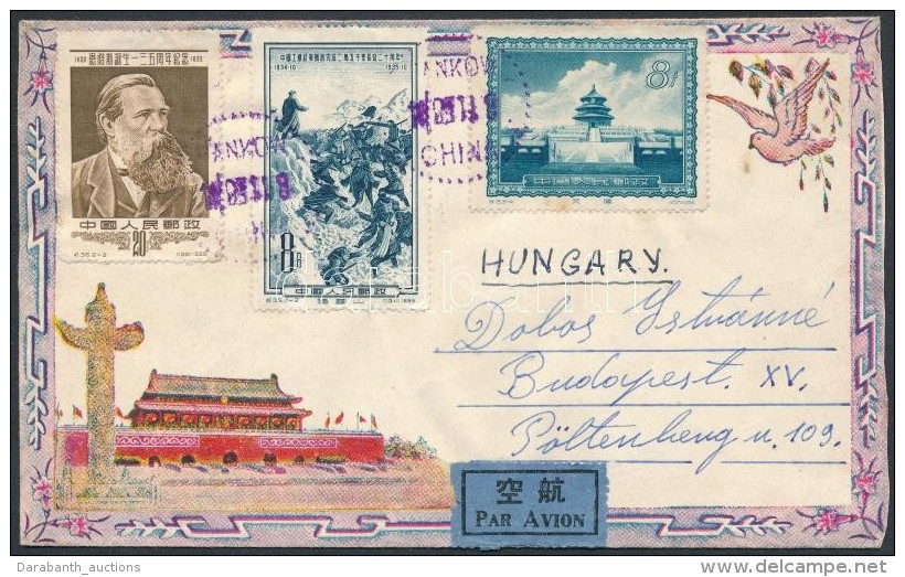 1956 Légi Levél Budapestre / Airmail Cover To Hungary - Otros & Sin Clasificación