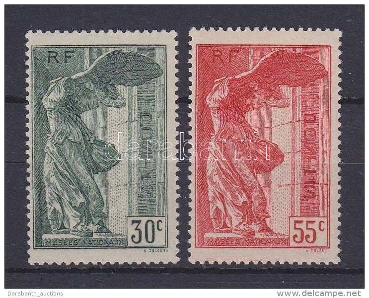 ** 1937 Louvre Mi 359-360 - Autres & Non Classés