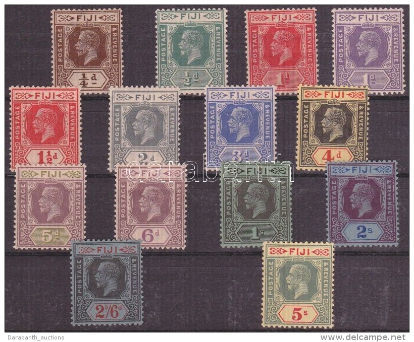 ** * 1922 Forgalmi Sor Mi 71-84, A 1/4p és 1Sh Kivételével Postatiszta / Mint Never Hinged... - Otros & Sin Clasificación