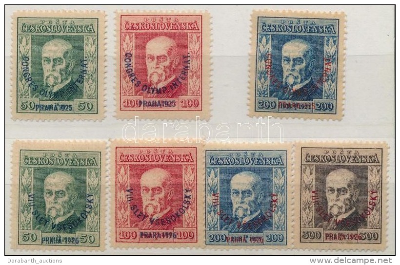 * 1925-1926 2 Klf Sor Mi 209-211, 212-215 (Mi EUR** 220,-) - Otros & Sin Clasificación