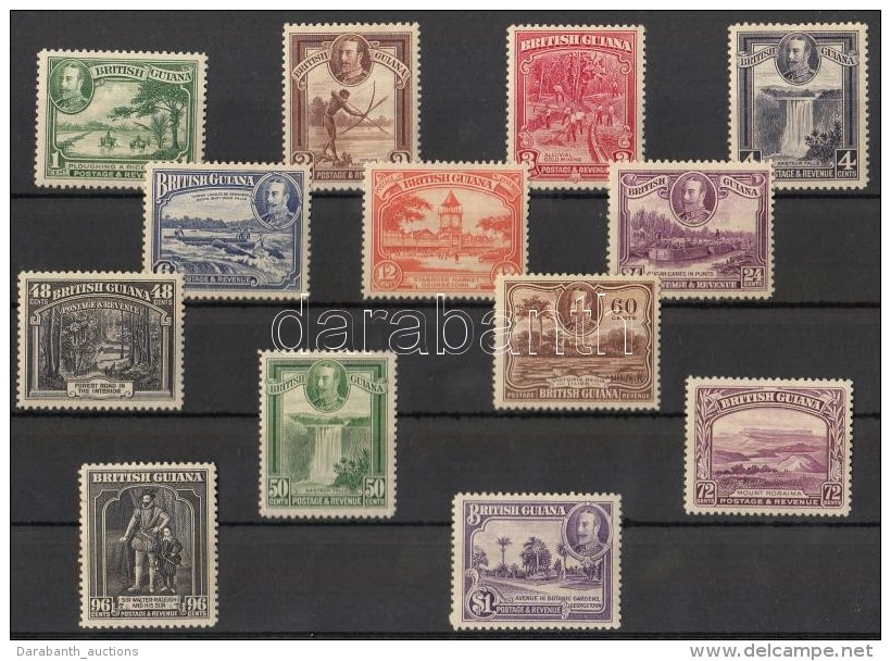 * 1934 Forgalmi Bélyeg Sor / Definitive Stamp Set Mi 156-168 A - Otros & Sin Clasificación