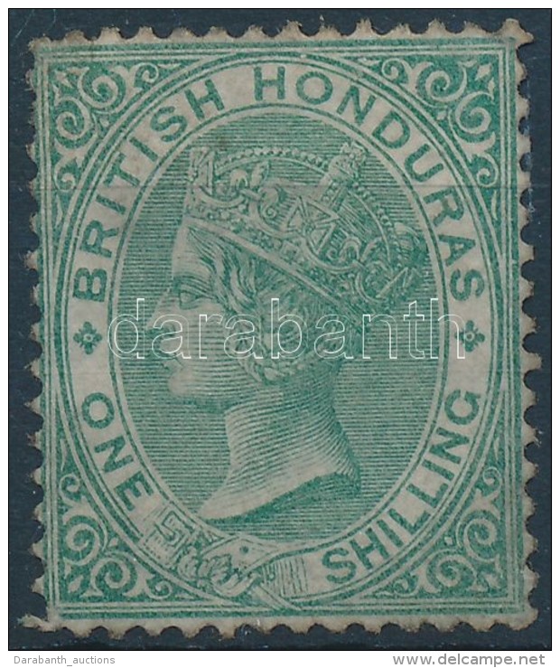 (*) Brit Honduras 1872 Forgalmi Bélyeg Mi 8 C - Otros & Sin Clasificación