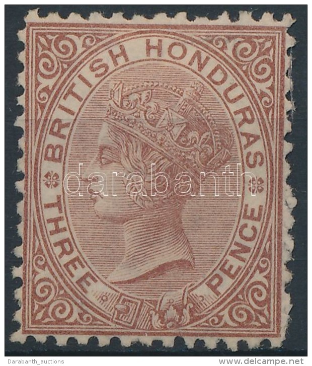 (*) Brit Honduras 1872 Forgalmi Bélyeg Mi 5 A - Otros & Sin Clasificación
