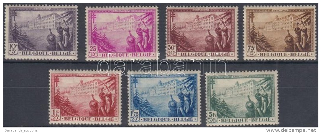 ** 1932 Tuberkulózis Sor Mi 347-353 - Otros & Sin Clasificación