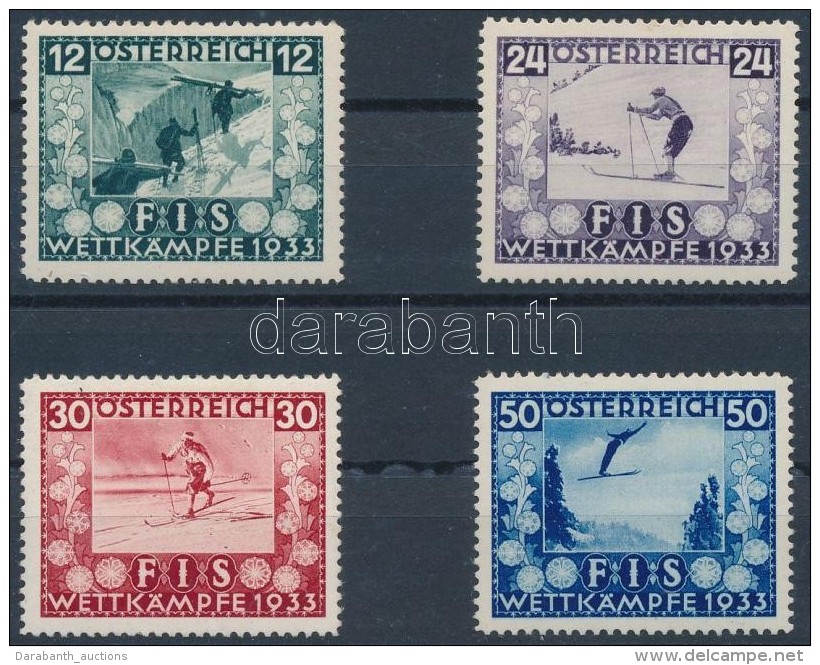 ** 1933 FIS Sor Mi 551-554 - Otros & Sin Clasificación