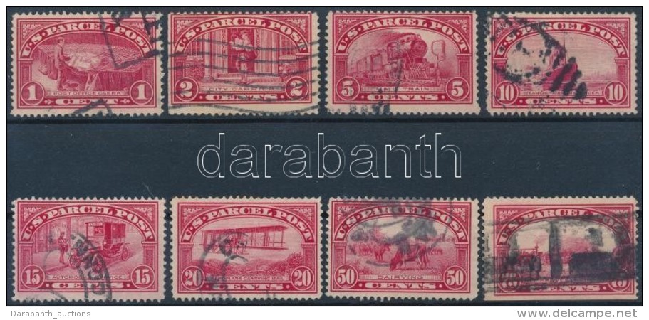 O 1912 Parcel Stamps Mi 1-2, 5-8, 10-11 (Mi EUR 129,30) - Otros & Sin Clasificación