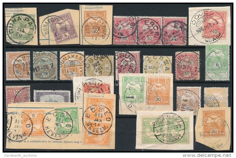 O 1900-1913 29 Db Turul Bélyeg Szép/olvasható Bélyegzésekkel / 29 Turul Stamps... - Otros & Sin Clasificación