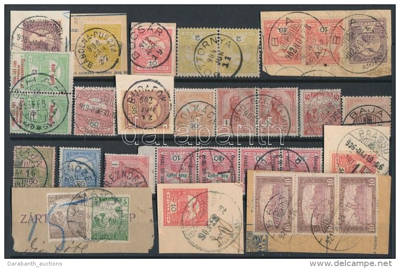 O 1900-1913 31 Db Turul Bélyeg Szép/olvasható Bélyegzésekkel / 31 Turul Stamps... - Otros & Sin Clasificación