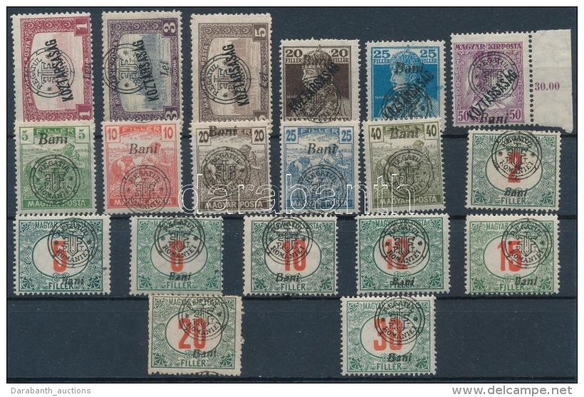 ** * Nagyvárad 1919 64 Db Klf Bélyeg (18.620) / 64 Stamps Signed: Bodor - Otros & Sin Clasificación