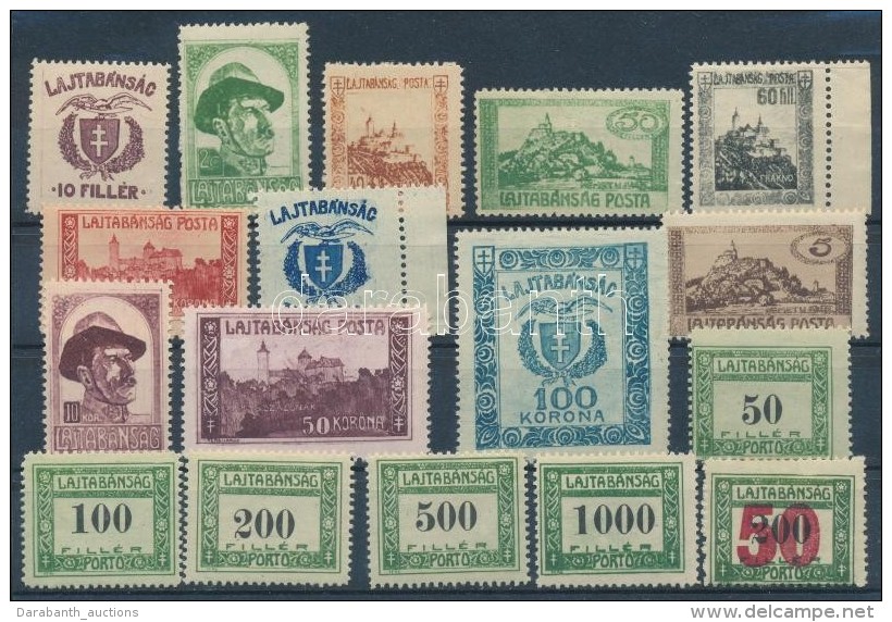 ** * Nyugat-Magyarország VII. 1921 Teljes Sor + Portó Sor (31.200) / Mi 69-79 + P1-P6 Signed: Bodor - Otros & Sin Clasificación