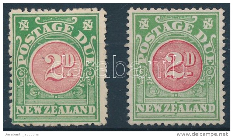 * 1904 Portó Bélyeg és Változata  Postage Due Mi 15 A, C - Otros & Sin Clasificación