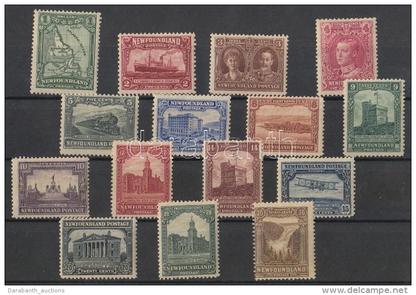 * 1923 Forgalmi Bélyeg Sor/ Definitive Stamp Set Mi 129-143 - Autres & Non Classés