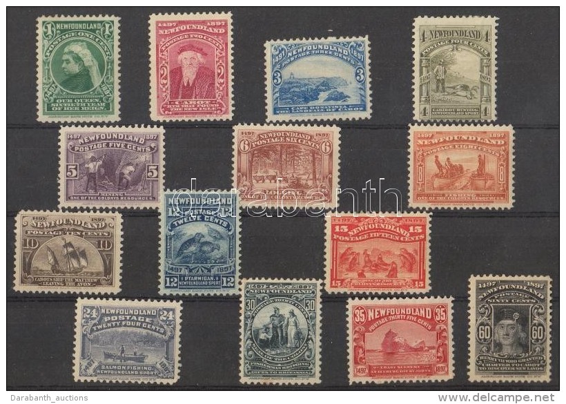 ** * 1897 Forgalmi Bélyeg Sor/ Definitive Stamp Set Mi 44-57 - Otros & Sin Clasificación