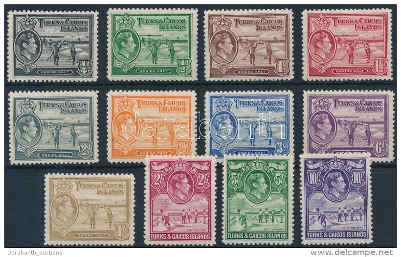 ** 1938 12 Klf Forgalmi érték Mi 118-125, 127, 129-131 - Otros & Sin Clasificación