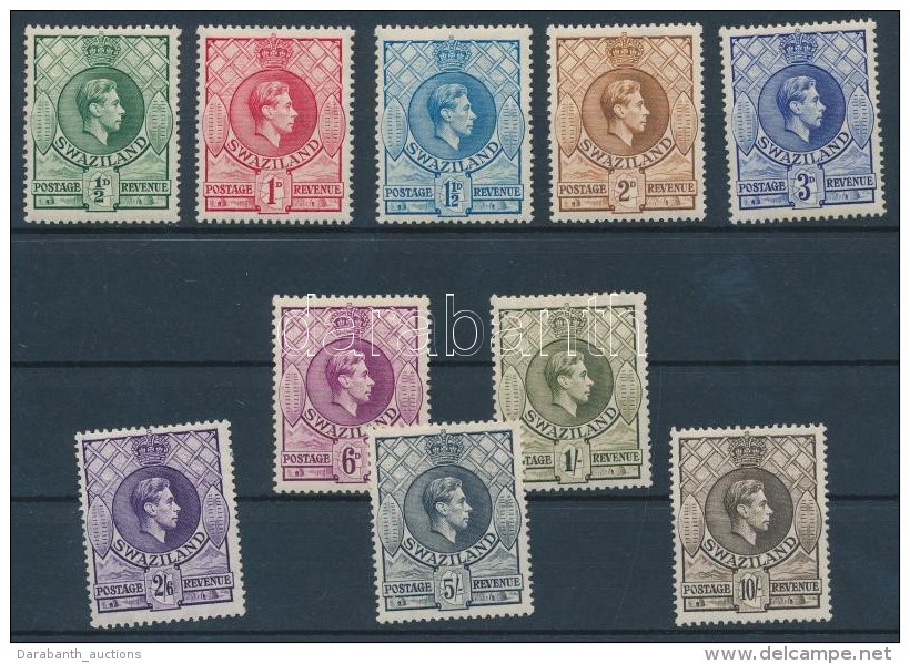 * 1938/1954 Forgalmi Bélyegek / Definitive Stamps Mi 27 A-30 A, 31 AA, 33 AA, 34 A, 	35 AC, 36 AC, 37 C - Otros & Sin Clasificación