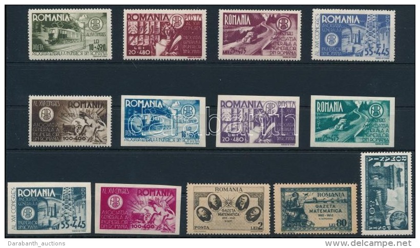 ** 1945 23 Klf Bélyeg és 1 Blokk / 20 Different Stamps And 1 Block (Mi EUR 170,20) - Otros & Sin Clasificación