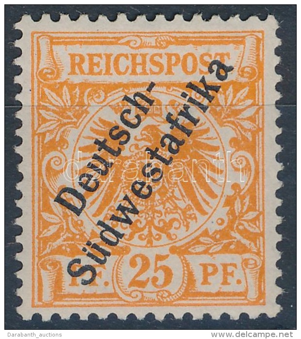 ** Deutsch-Südwestafrika 1898 Mi 9b Certificate: Steuer - Otros & Sin Clasificación