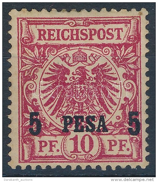 * Kelet-Afrika 1893 Mi 3 III Certificate: Siebentritt - Otros & Sin Clasificación
