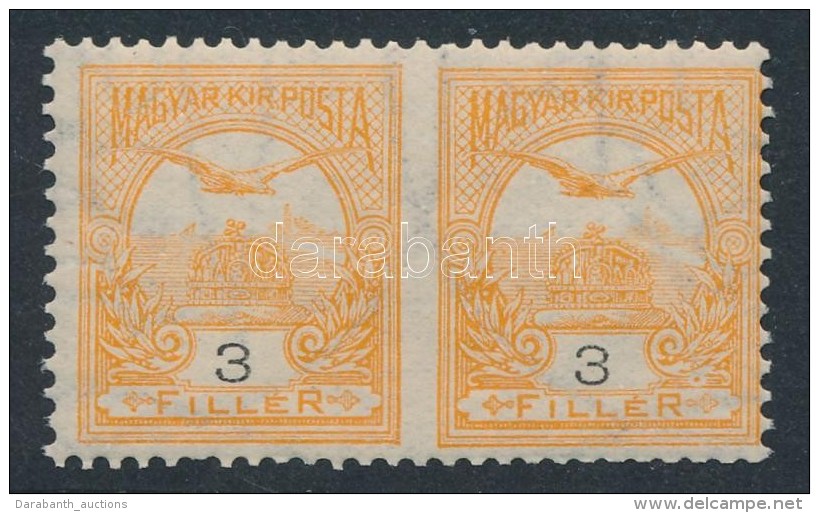 ** 1900 Turul 3f Középen Fogazatlan Pár / Mi 56 Pair Imperforate In The Middle - Otros & Sin Clasificación