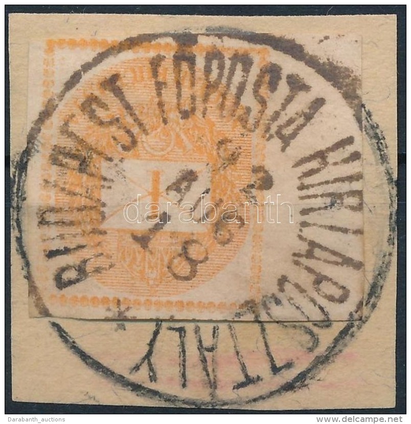 1881 Hírlapbélyeg / Newspaper Stamp 'BUDAPEST FÅPOSTA HIRLAPOSZTÁLY' Luxus... - Otros & Sin Clasificación