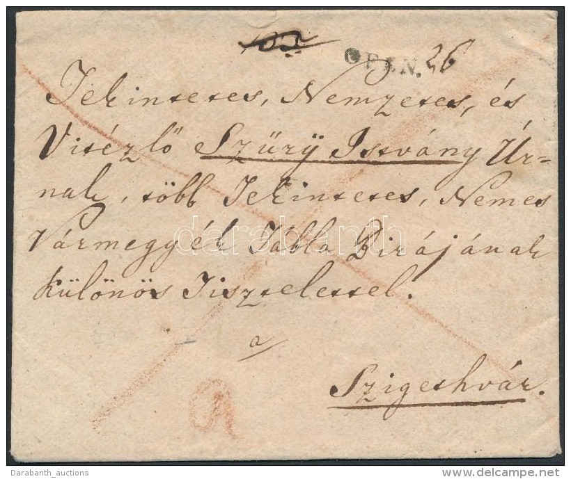 ~1823 Franco 'OFEN.' - Other & Unclassified