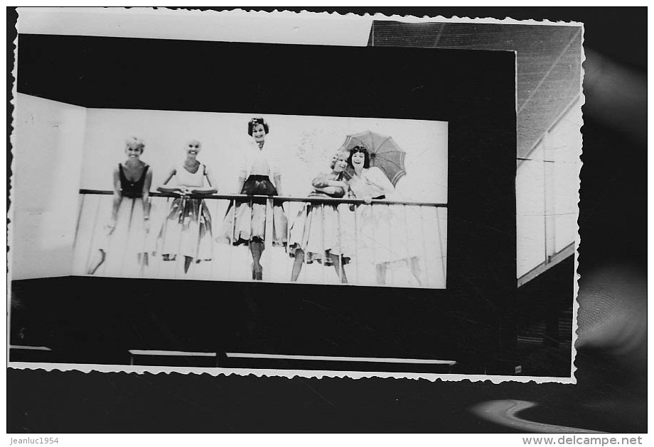 KOLN GARE  VOYAGE PHOTOGRAPHES FRANCAIS 1958 EXPOSITION SALON PHOTO  CP   PHOTO    ORIGINALE 1948 ETC - Autres & Non Classés