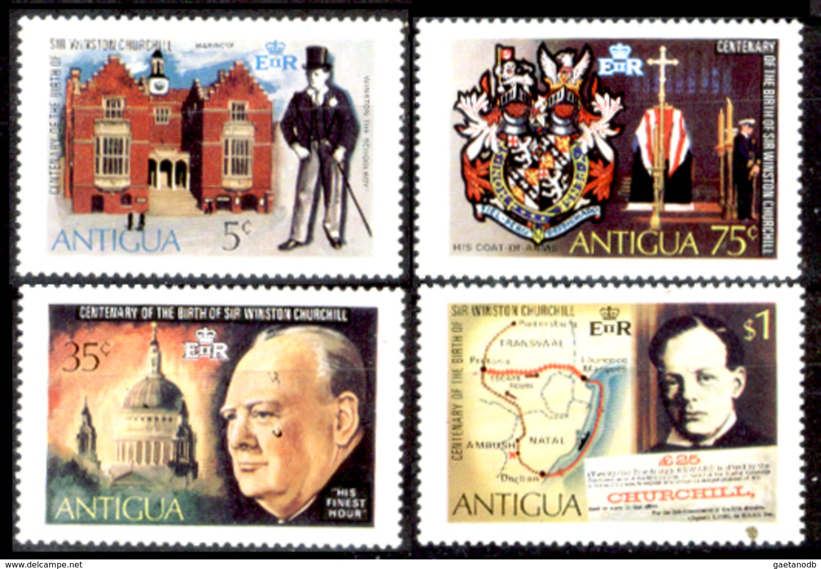 Antigua-025 - Valori Emessi Nel 1974 (++) MNH - Privi Di Difetti Occulti. - Antigua E Barbuda (1981-...)