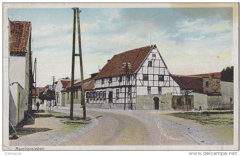 Remkersleben - Gasthof Zum Landhaus , Ruf Seehausen Wanzleben 83 - Wanzleben