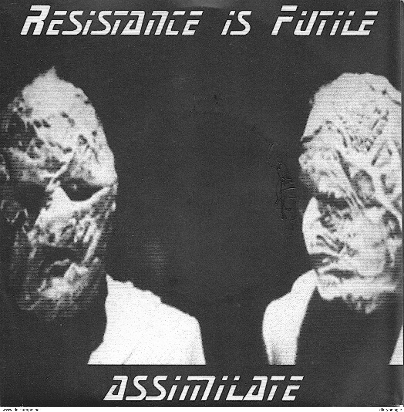 RESISTANCE IS FUTILE ASSIMILATE - EP - INVERTEBRATA - SCREAMO - KONSTRUKT - GRIEVANCE - NO COMPLY - STALINGRAD - Punk