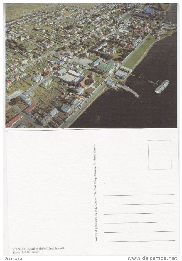 Falkland Islands Stanley Postcard Unused (33325) - Falkland