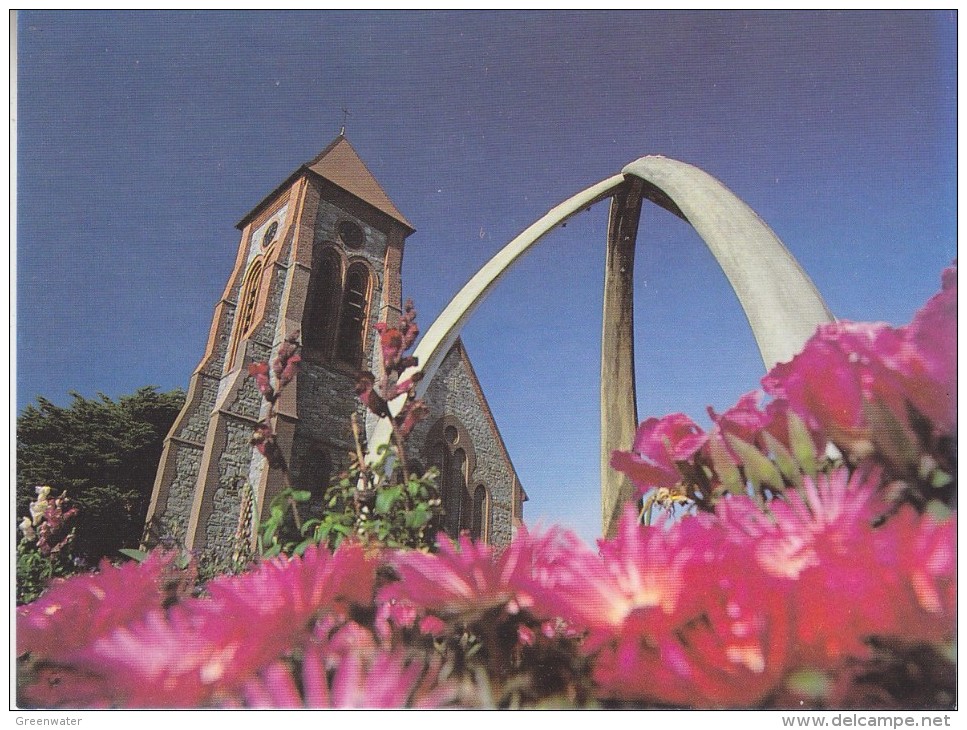 Falkland Islands Christchurch Cathedral Stanley Postcard Unused (33336) - Islas Malvinas