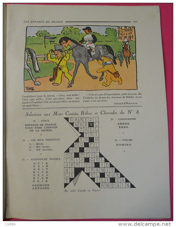 1928 Brochure Les Enfants De La France N°9  Scout Et Bons Illustrateurs Binjamin Rabier Etc éditeur Le Figaro Paris - 1901-1940