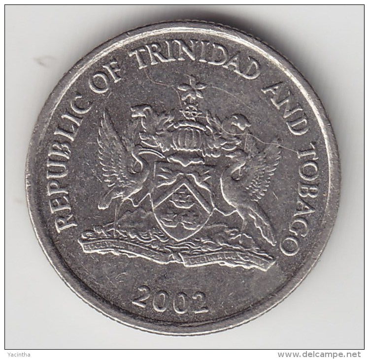 @Y@    Trinidad En Tabago   10 Cent 2002    (3486) - Trinidad Y Tobago