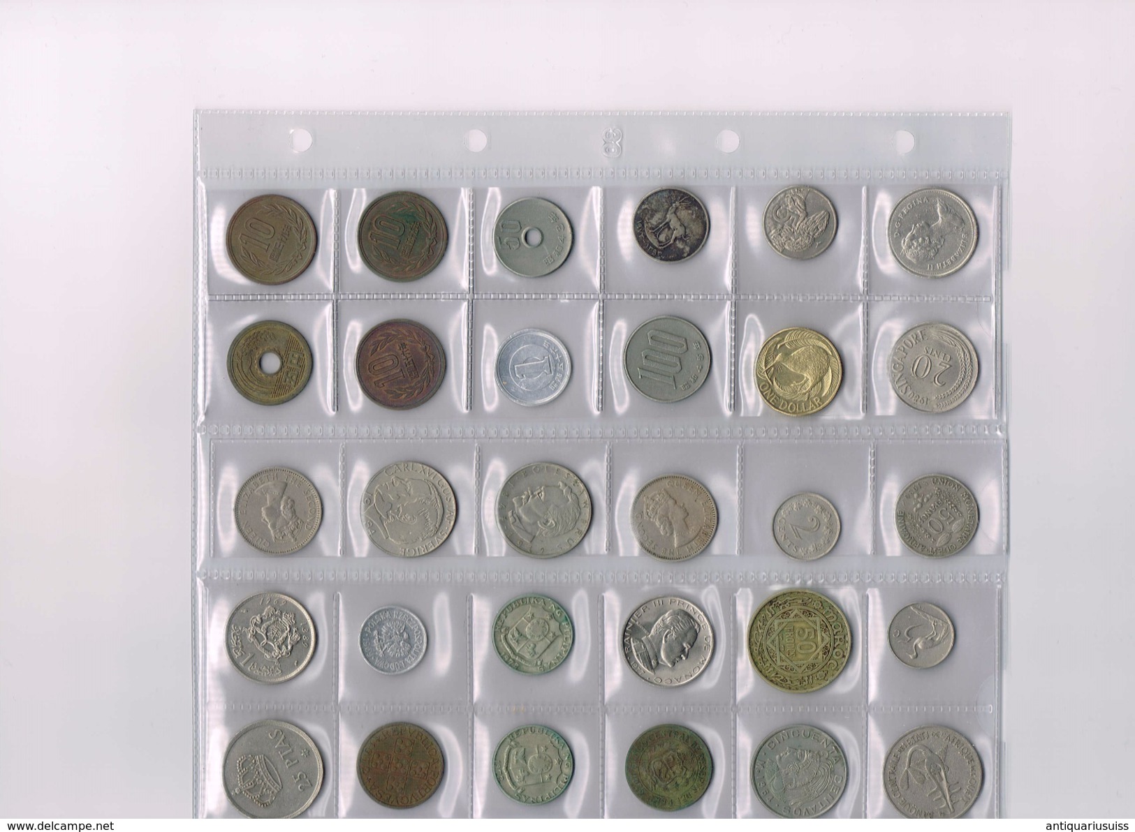 30 X Afrique, Maroc, United Arab Emirates, Espana, China, Mexico, Canada, Sweden, Pologne, Malta, New Zeland.... - Specimen