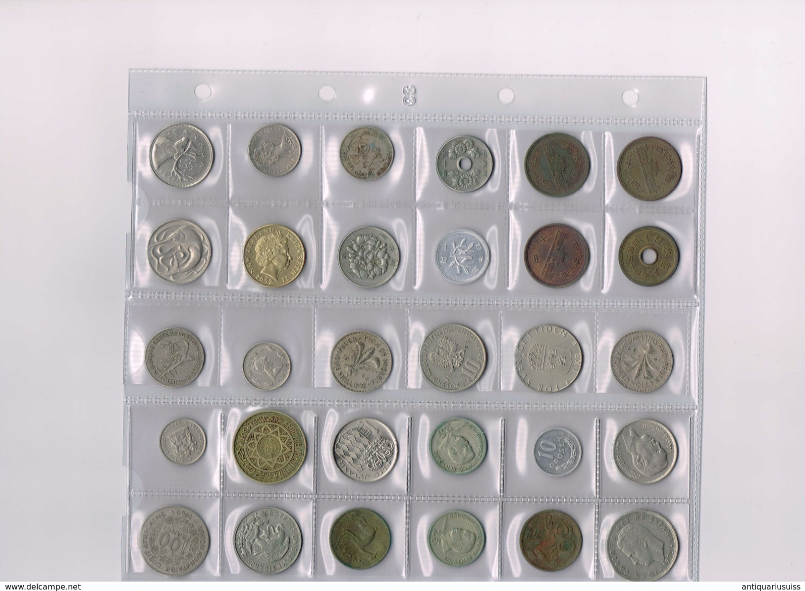 30 X Afrique, Maroc, United Arab Emirates, Espana, China, Mexico, Canada, Sweden, Pologne, Malta, New Zeland.... - Specimen