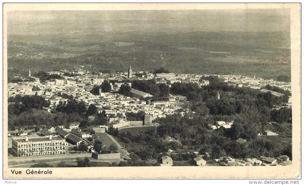 TLEMCEN - Carte Dépliant (format 15,2x9cm Fermer) - Tlemcen