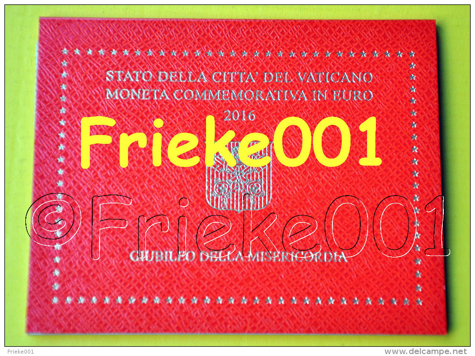 Vaticaan - Vatican - 2 Euro 2016 Comm In Blister.(Misericordia) - Vaticaanstad