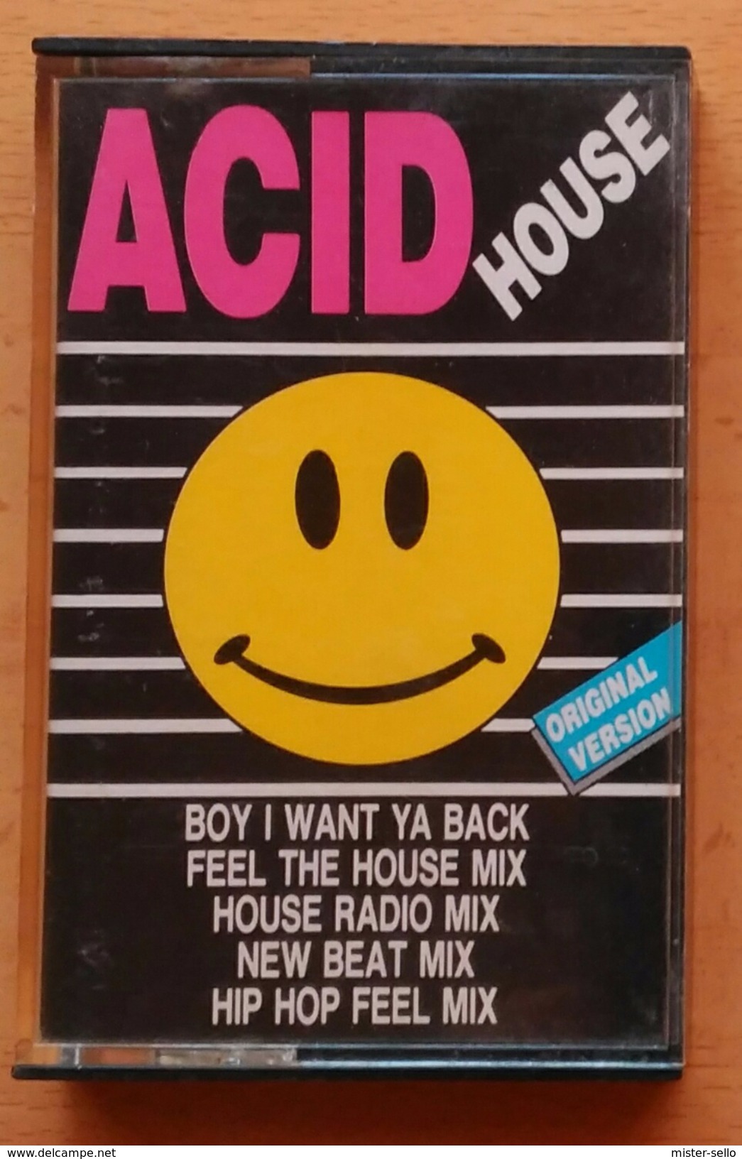 ACID HOUSE. CASSETE SIN USO. - Cassettes Audio