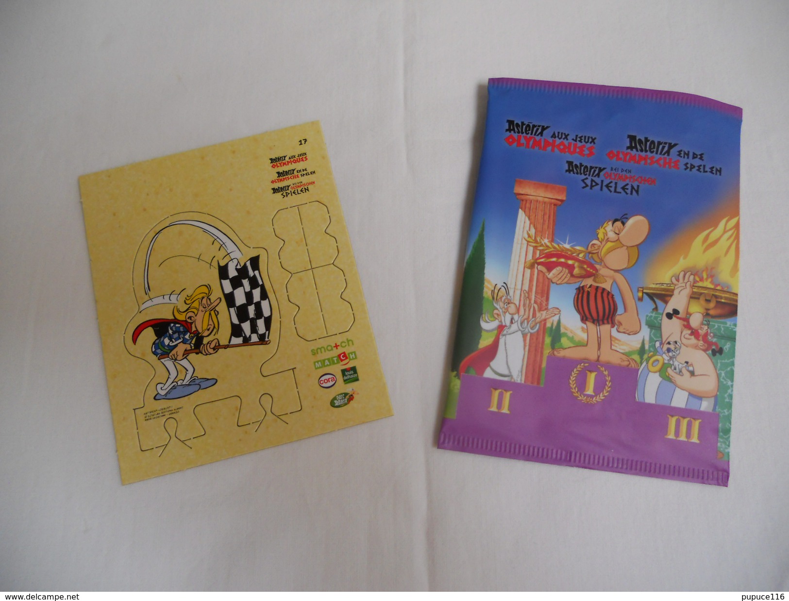 Asterix Jeux Olympique - Cora 2016 -  Cartes à Monter N°17 à 24 = 1&euro;/P - Autres & Non Classés