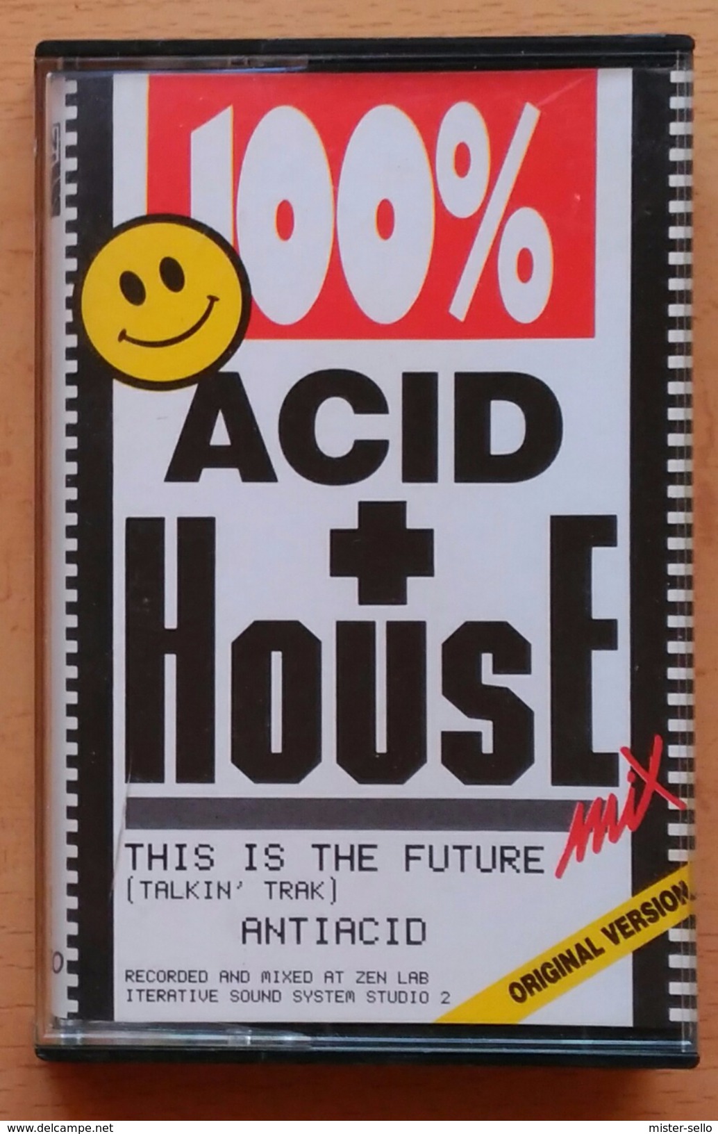 ACID HOUSE. CASSETE SIN USO. - Cassettes Audio