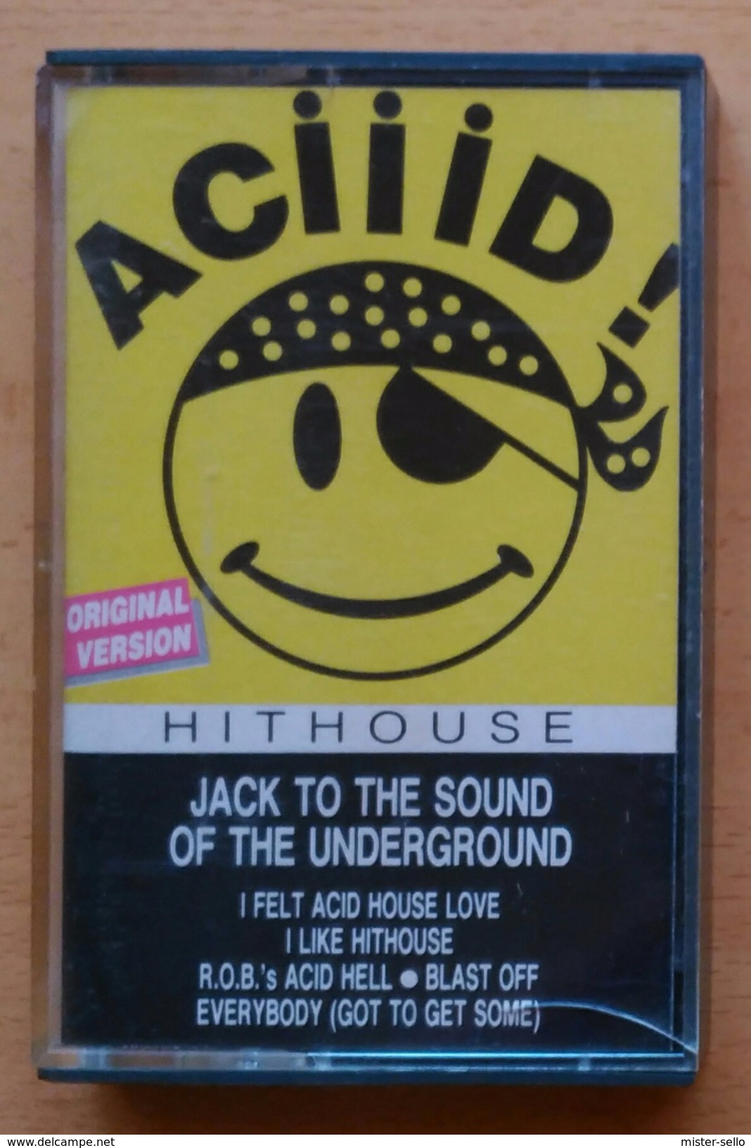 ACID HOUSE. CASSETE SIN USO. - Audio Tapes