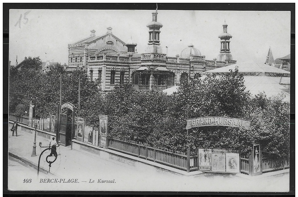 CPA - Voyagée  - Berck-Plage - Le Kursaal - Berck