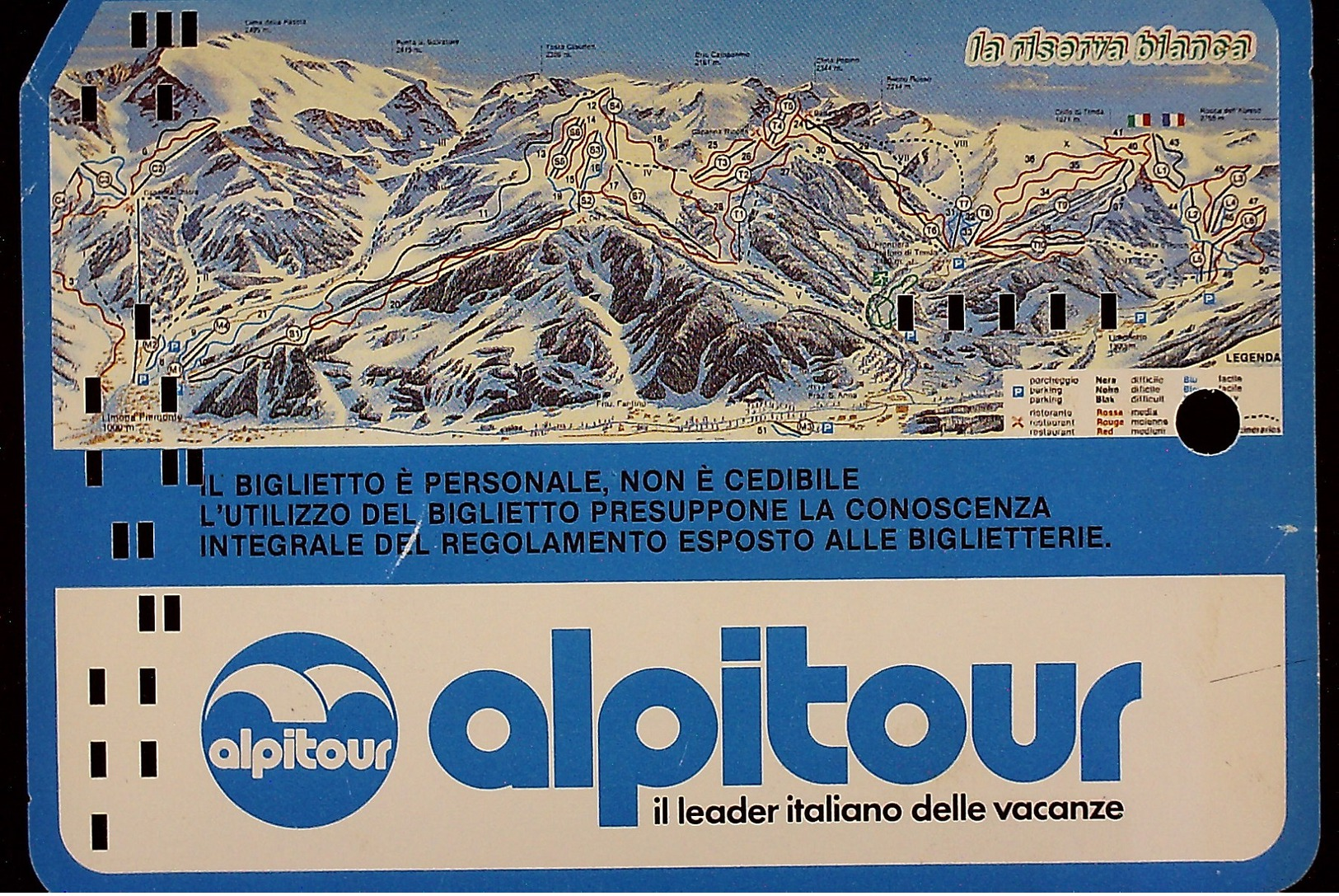 ALPITOUR SKIPASS LIMONE PIEMONTE - Biglietti D'ingresso