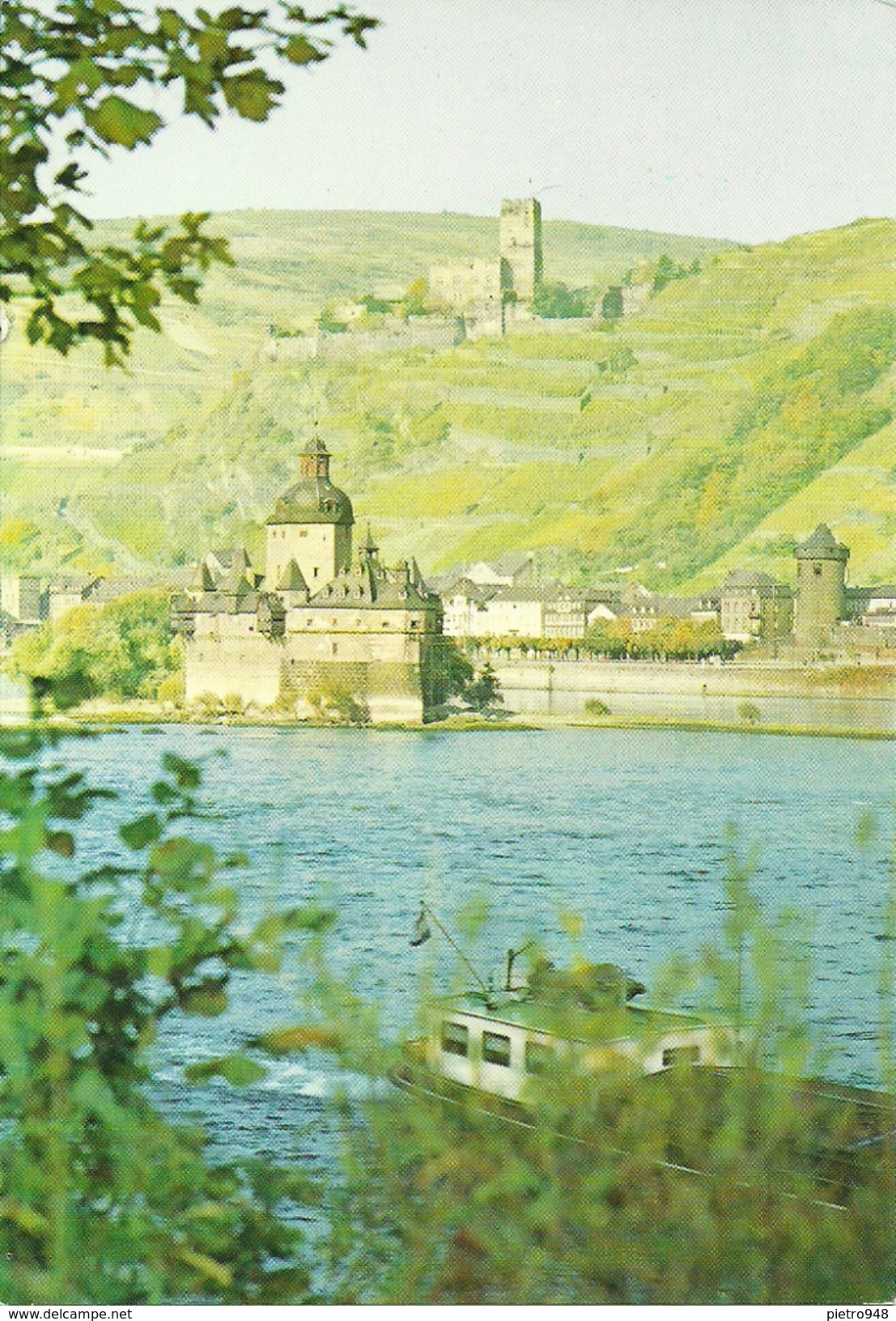 Bingen Am Rhein (Rheinland-Pfalz, Deutschland) Burg Layen, Ansicht, Vue, Panorama, View - Bingen