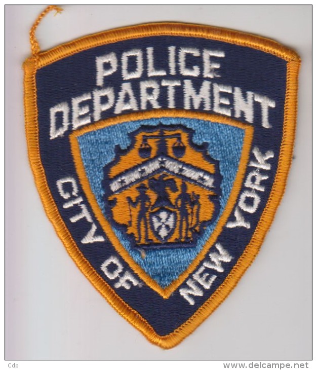 USA Ecusson Tissus Police  City Of New York - Ecussons Tissu