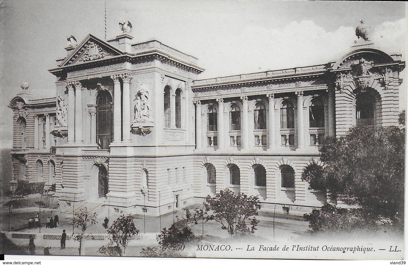 Monaco - Façade De L'Institut Océanographique - Musée Océanographique