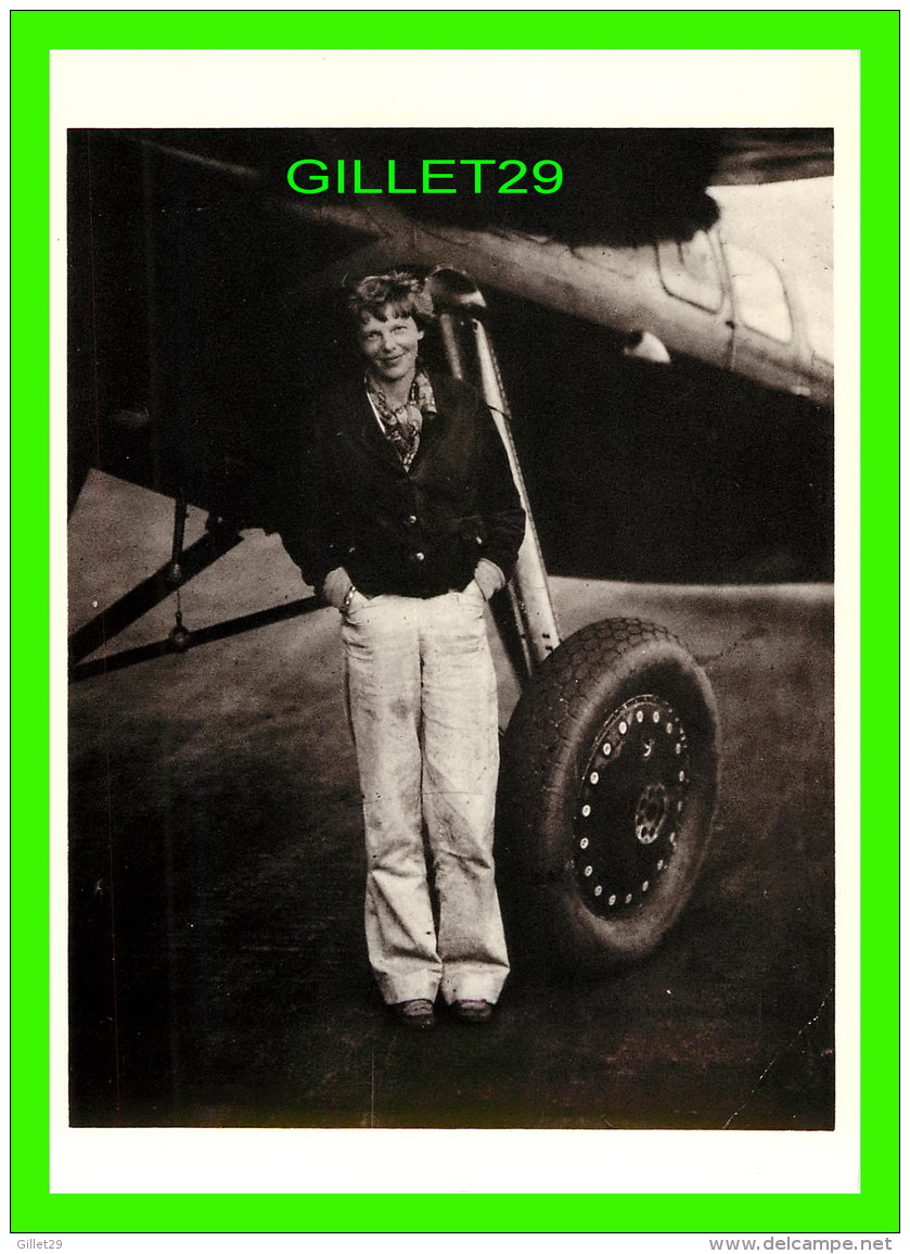 AVIATRICE - AMELIA EARHART (1897-1937) - FOTOFOLIO - - Aviateurs