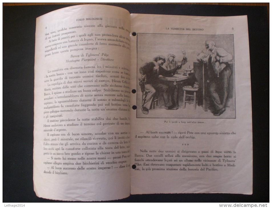 L AVVENTURA ANNO 1 --  9 AGOSTO 1928 N. 6   SETTIMANALE DEI RACCONTI DRAMMATICI - Eerste Uitgaves