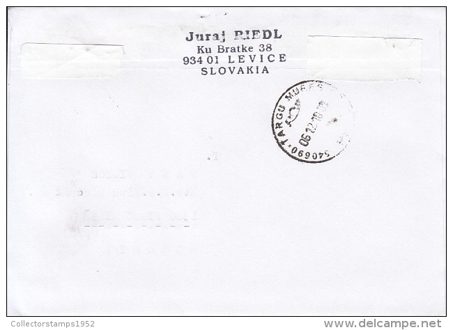 51581- CHURCH, IVAN GASPAROVICI, ILLUSTRATION, STAMPS ON COVER, 2010, SLOVAKIA - Lettres & Documents