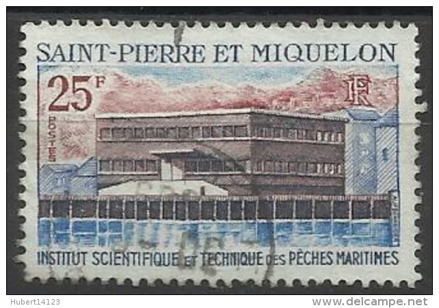 SAINT PIERRE ET MIQUELON N° 384 Oblitéré SPM - Usados